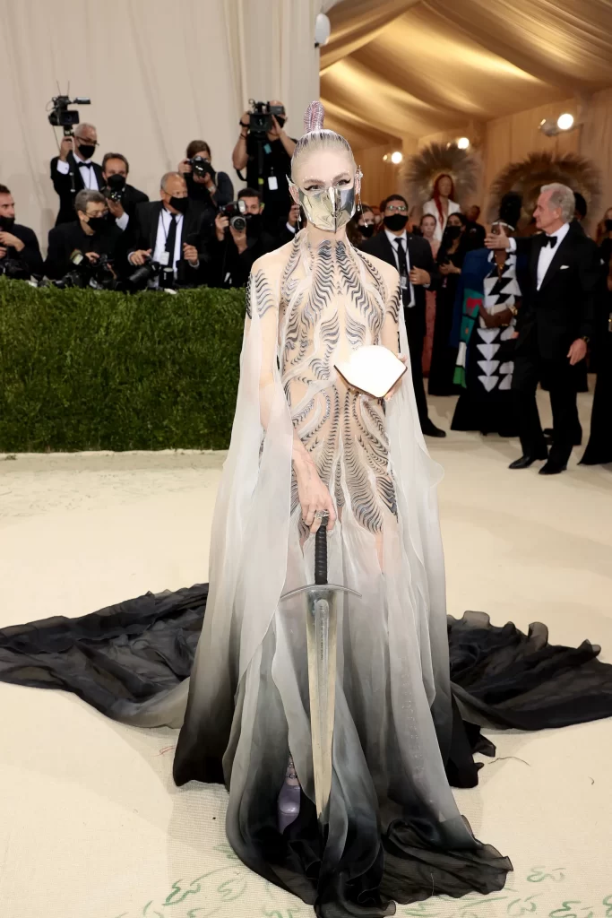 Grimes at the MET Gala