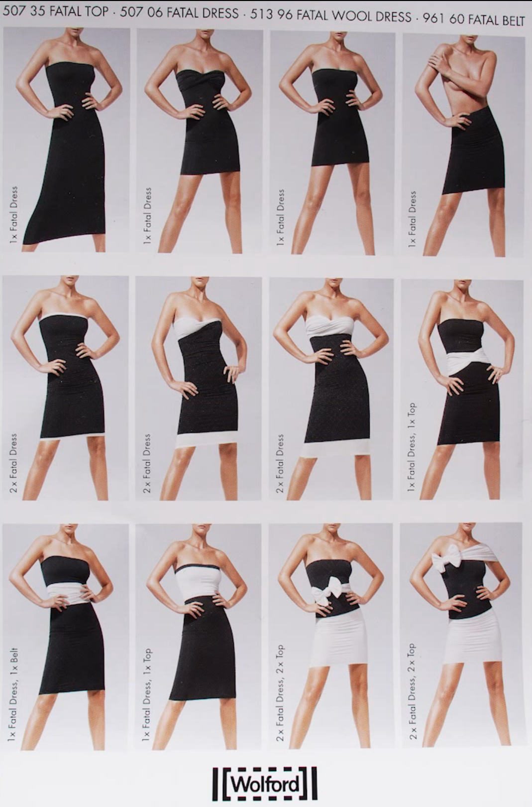 12 Ways To Wear The Wolford Fatal Dress UK Tights Blog