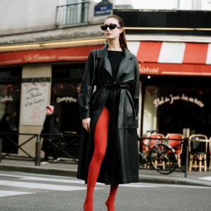 Paris Fashion Week - Red Tigths