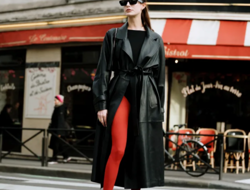 Paris Fashion Week - Red Tigths