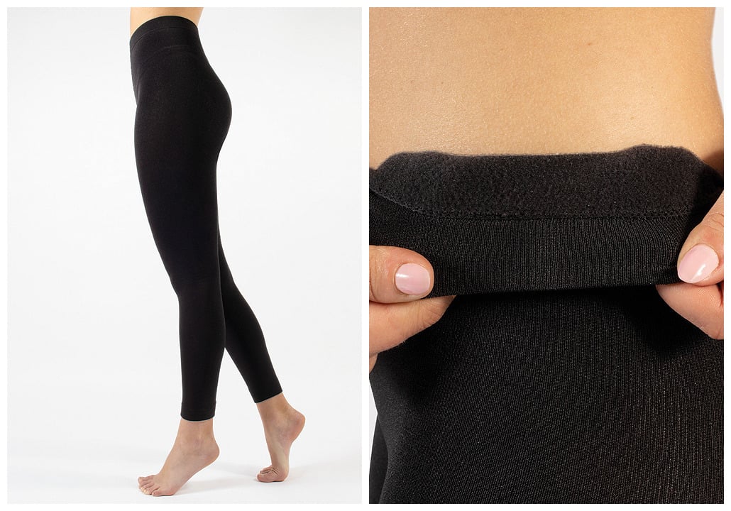 fleece lined tights