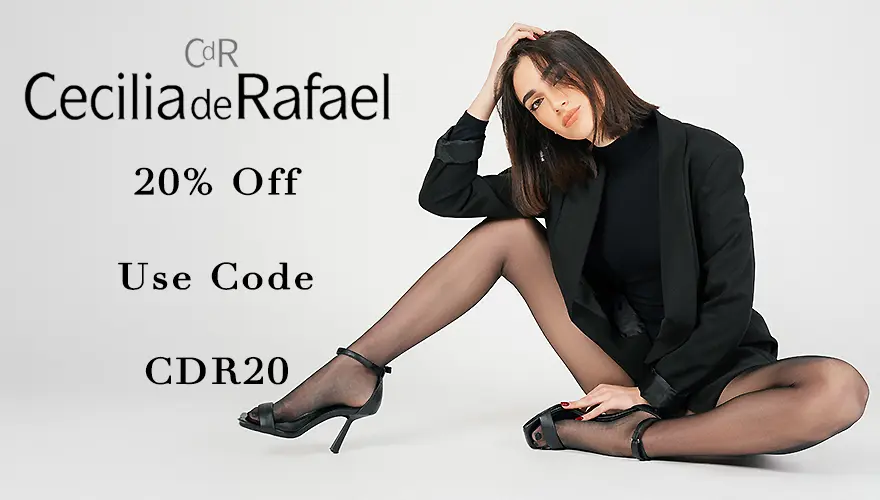 20% Off Cecilia de Rafael Code: CDR20