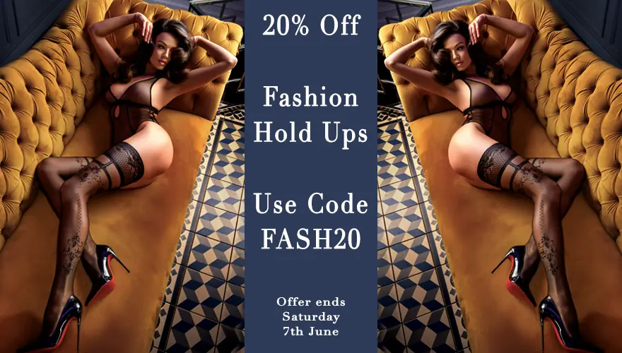 20% Off Fashion Hold Ups With Code: FASH20