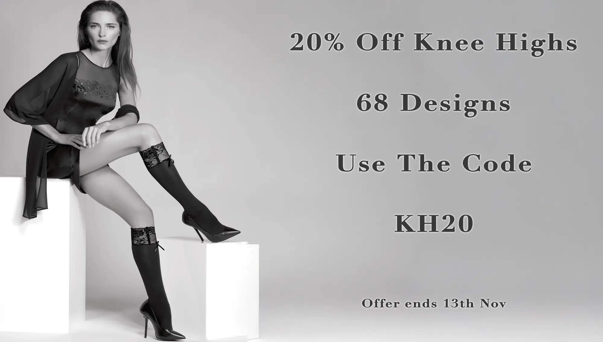 20% Off All Our Knee Highs, With Code KH20