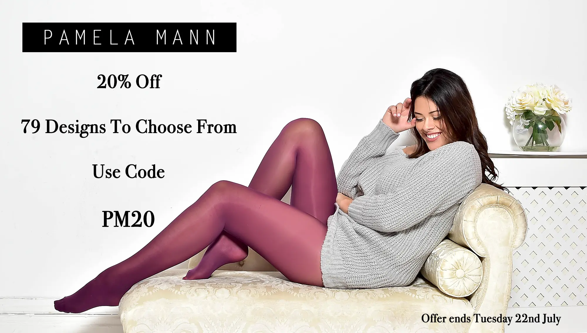 20% Off Pamela Mann Tights With Code: PM20