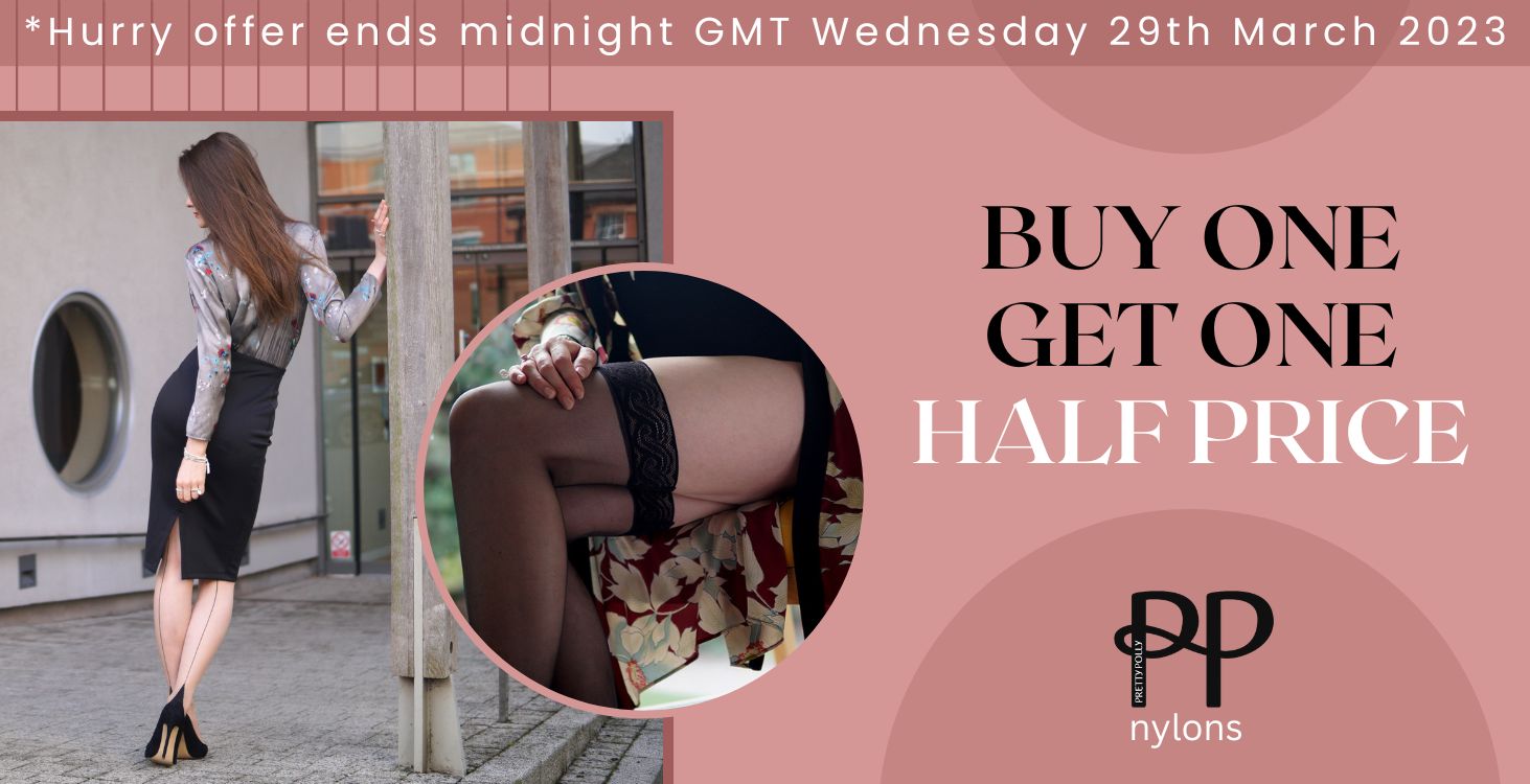 Buy one get one half price on Pretty Polly Nylons
