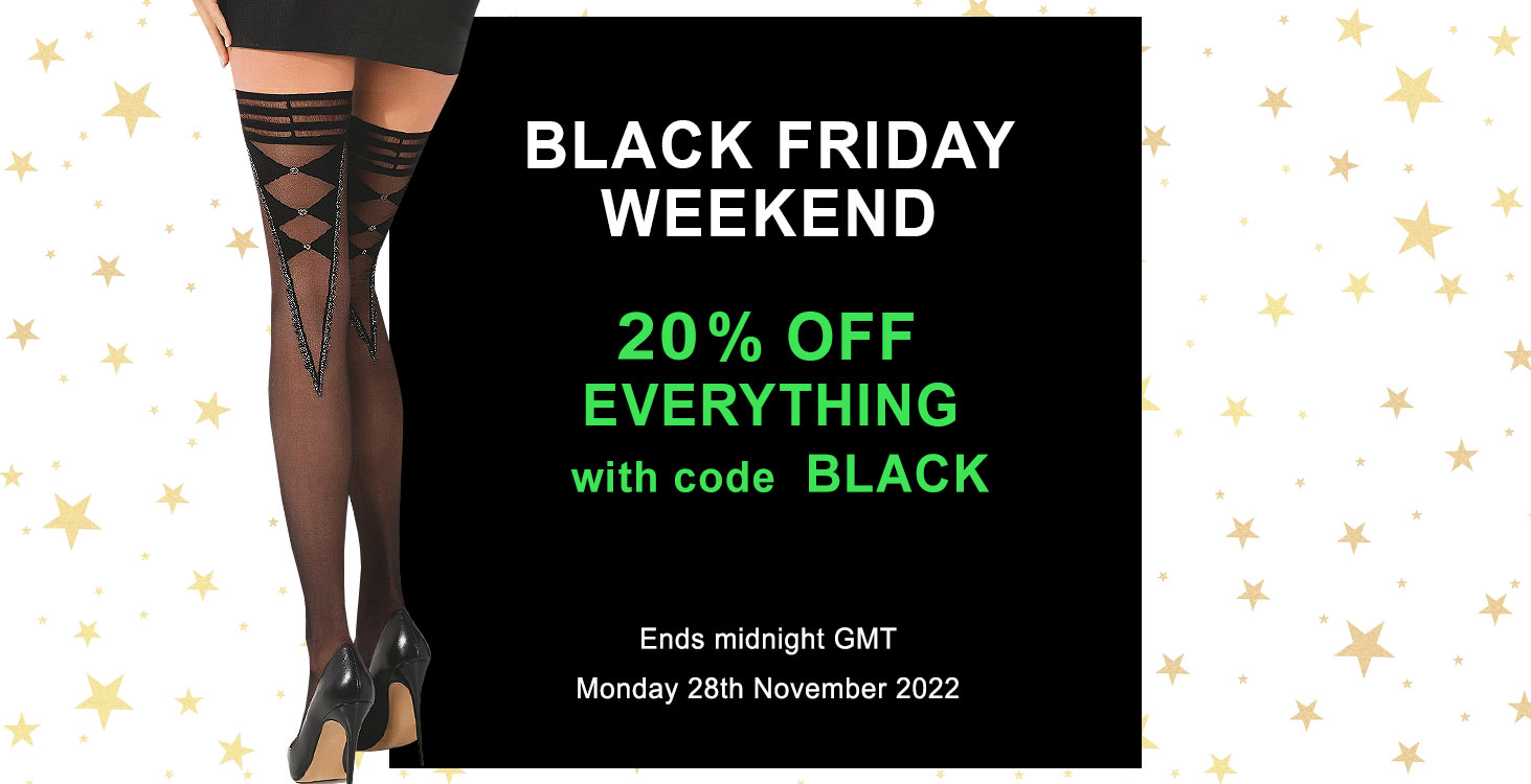 20% Off Everything For Black Friday Weekend