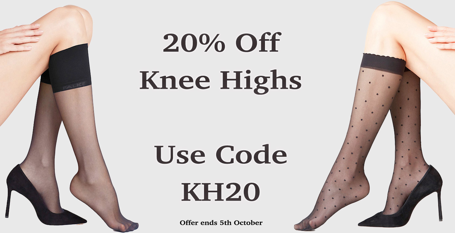 20% Off Knee Highs