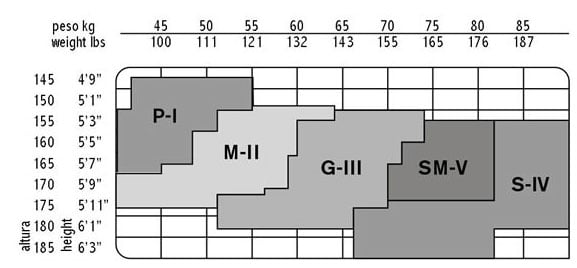  Size Guide