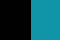 Black-Turquoise