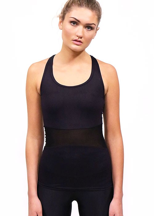 Acai Activewear Little Black Top With Built-In Bra image