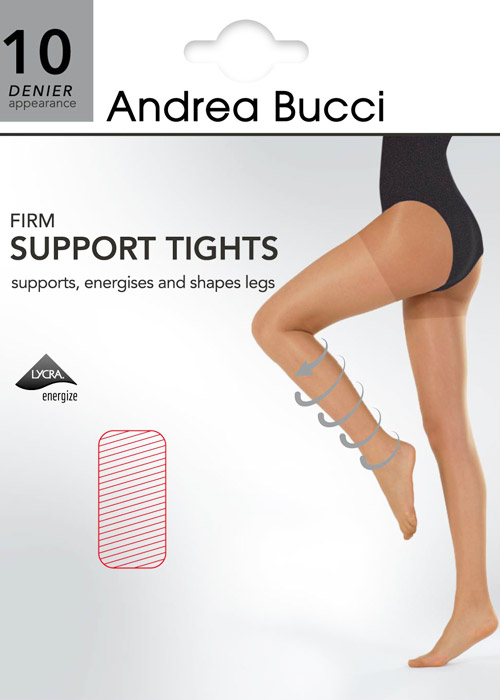 Andrea Bucci 10 Denier Firm Support Tights SideZoom 2