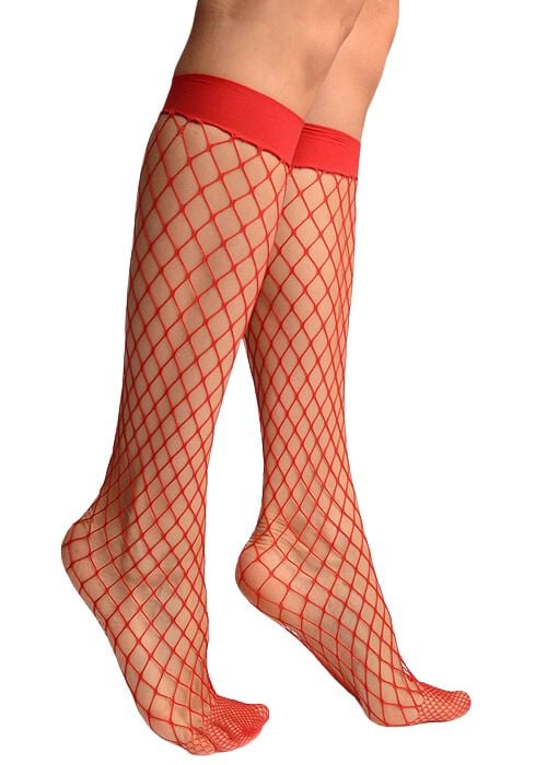 Andrea Bucci Fishnet Knee Highs