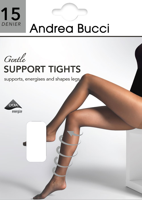 Andrea Bucci 15 Denier Gentle Support Tights BottomZoom 2