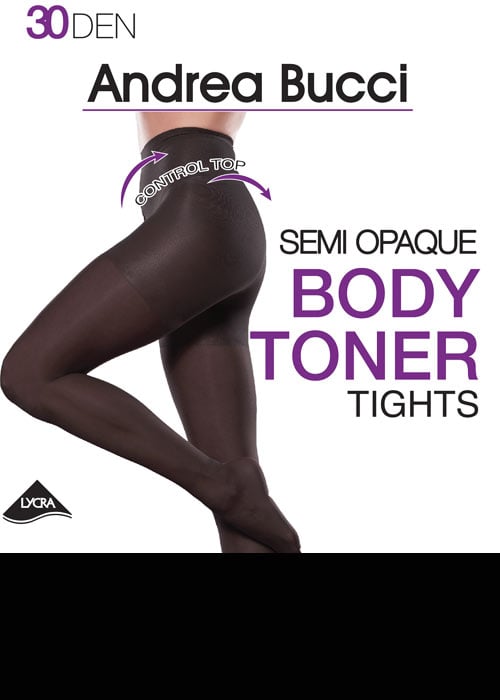 Andrea Bucci Semi Opaque 30 Denier Body Toner Tights SideZoom 2