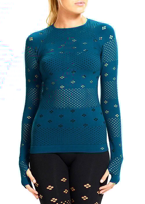 Ambra Active Plank Long Sleeve Crew Top image
