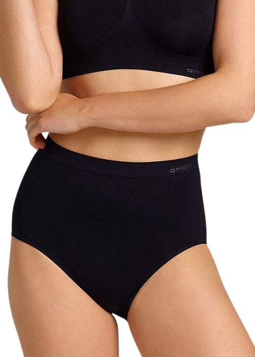 Ambra Powerlite High Waisted Short, Black - Shapewear