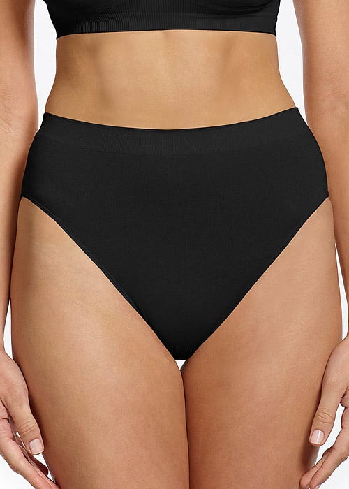 Ambra Body Soft Hi Cut Seamfree Brief SideZoom 2