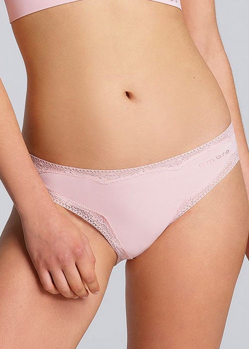Ambra Bondi Bare Lace Coloured Bikini Brief