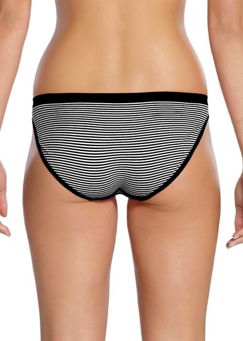 Ambra Seamless Cheeky Striped Hipster Brief image
