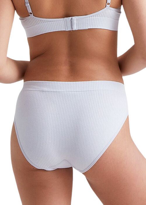 Ambra Organic Cotton Rib Hi Cut Brief SideZoom 2