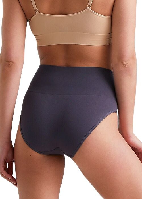 Ambra Seamless Smoothies Colourful Full Brief 2 Pair Pack SideZoom 2