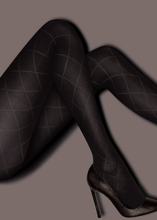 Aristoc Diamond Opaque Tights SideZoom 2