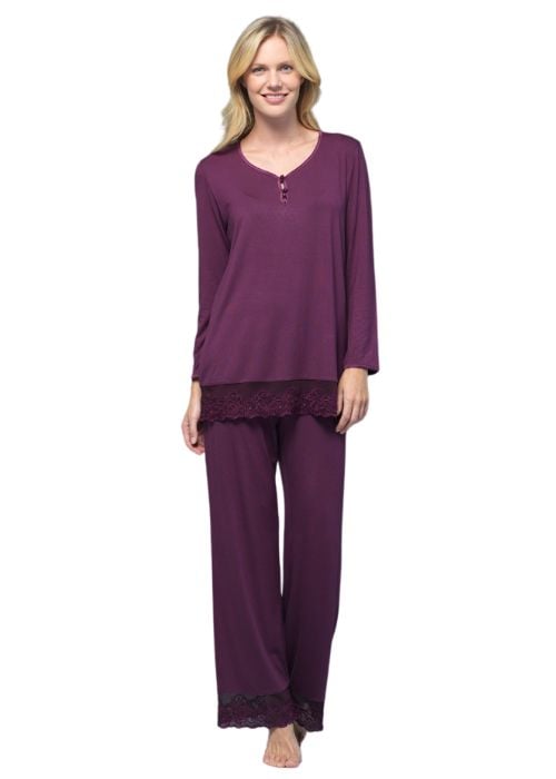 Blackspade Noir Ava Long Sleeve Pyjama Set