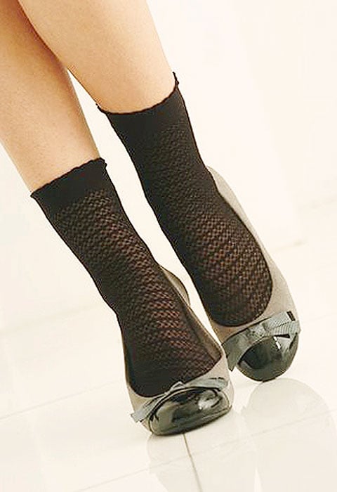 Charnos Opaque Ankle Highs 2 Pair Pack image