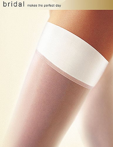 Charnos Bridal Satin Band Hold Ups