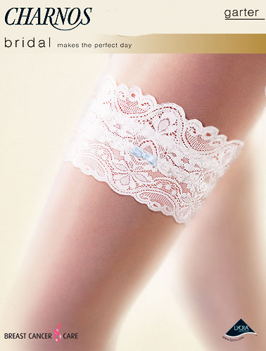 Charnos Bridal Lace Garter Band image
