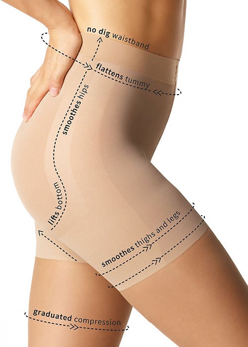 Charnos Anti Cellulite Tights SideZoom 2