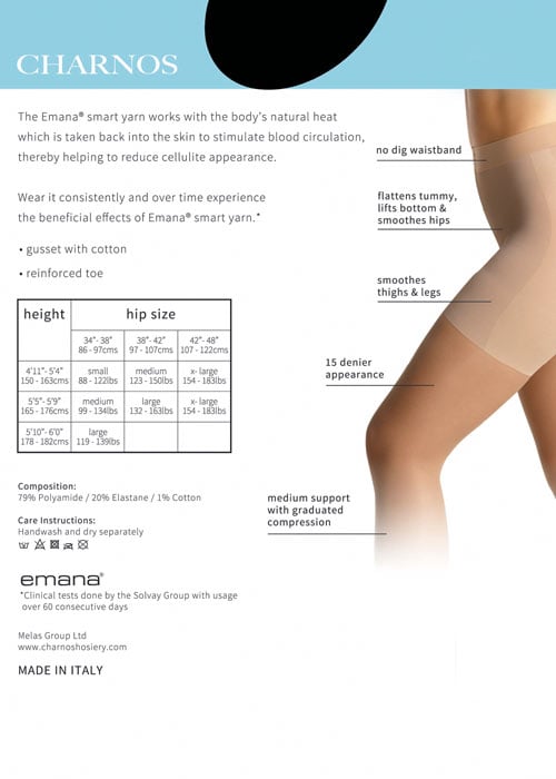 Charnos Anti Cellulite Tights SideZoom 4