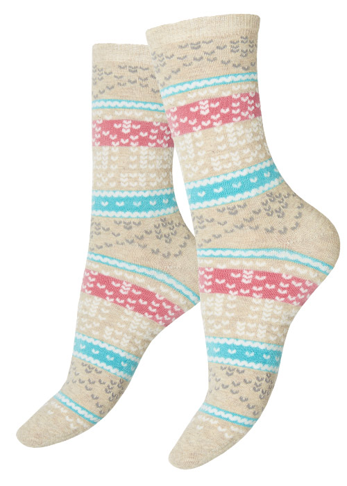 Charnos Autumn Fairisle Pattern Socks In Stock At UK Tights