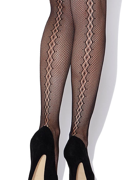 Charnos Backseam Net Hold Ups SideZoom 2