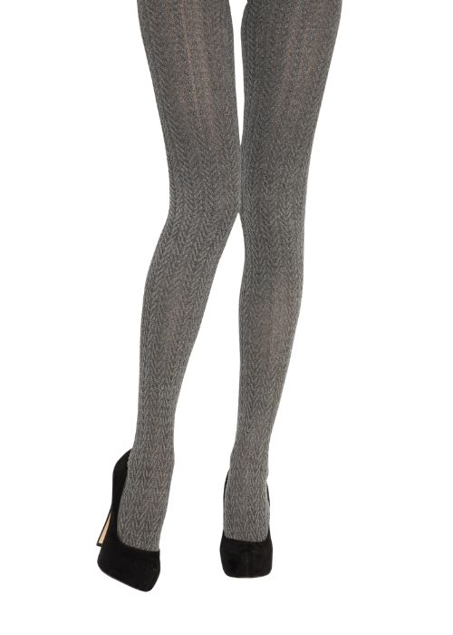 Charnos Chunky Cable Tights SideZoom 2
