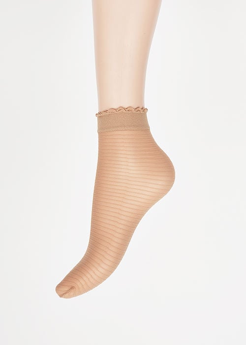 Charnos Fashion Patterned Ankle Highs 2PP image