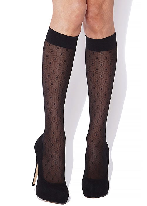 Charnos Fashion Patterned Knee Highs 2PP In Stock At UK Tights