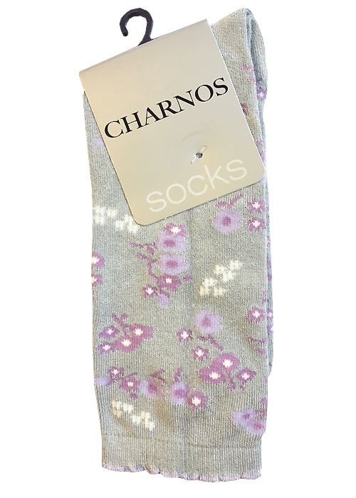 Charnos Floral Bamboo Socks  SideZoom 3