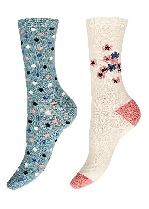 Charnos Floral Placement And Spot Socks 2PP image