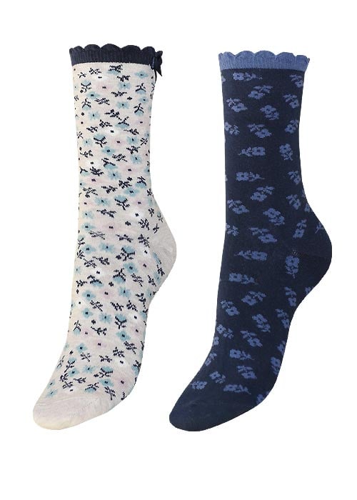 Charnos Floral Sock 2 Pair Pack