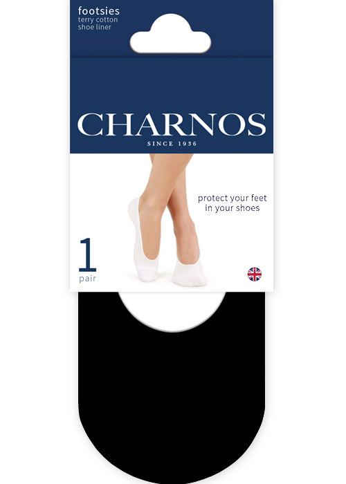 Charnos Footsies Terry Cotton Shoe Liner image