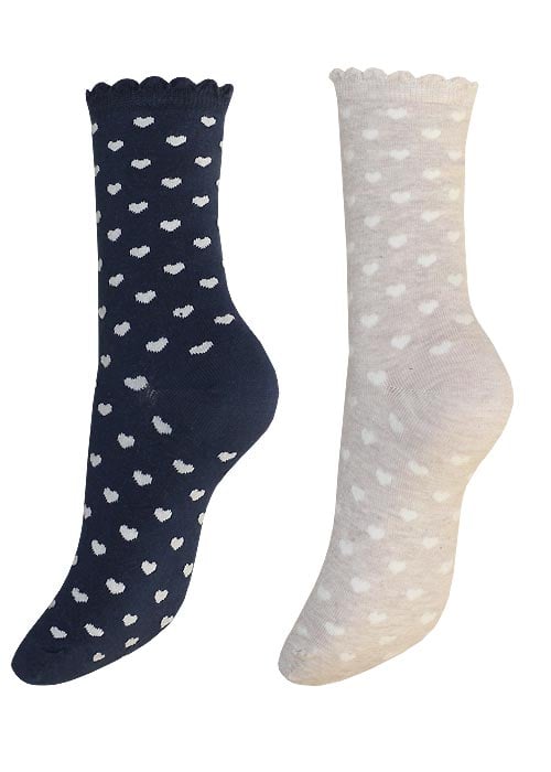 Charnos Hearts Sock 2 Pair Pack image