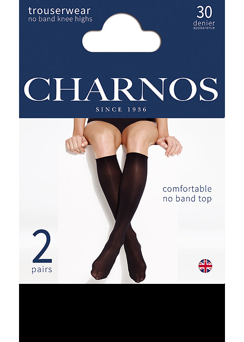Charnos No Band Knee Highs 2PP