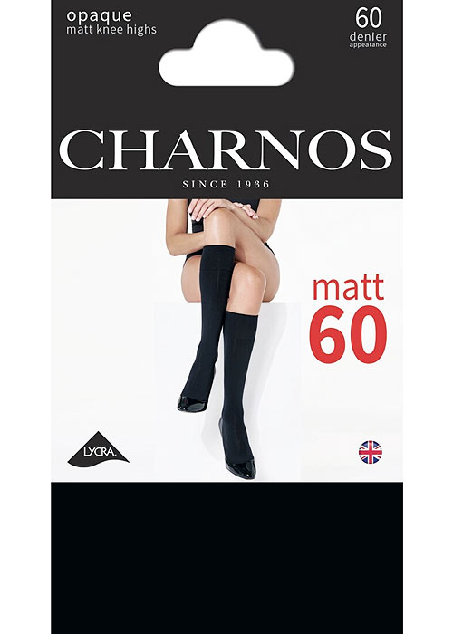 Charnos Opaque 60 Denier Matt Knee Highs SideZoom 1
