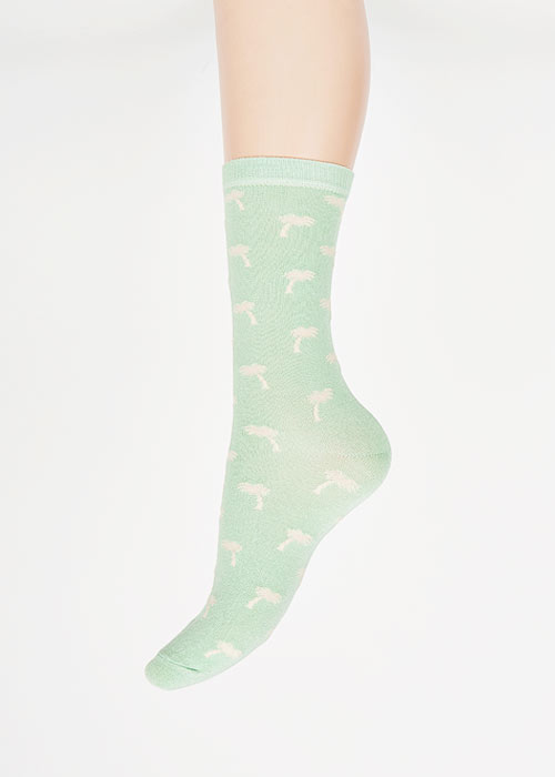 Charnos Palm Tree Socks SideZoom 2