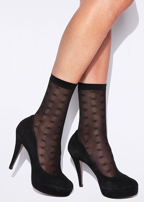 Charnos 40 Denier Patterned Ankle Highs 2 Pair Pack image