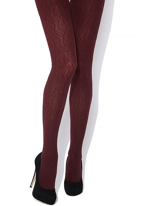 Charnos Seasonal Textured Opaque Tights SideZoom 2