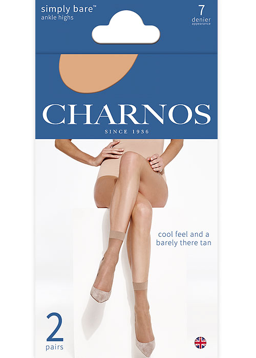 Charnos Simply Bare Ankle Highs 2PP