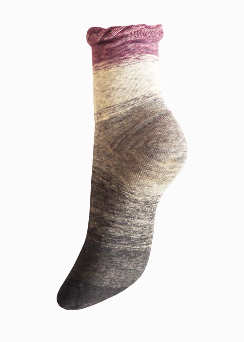 Charnos Slouch Stripe Sock  BottomZoom 1